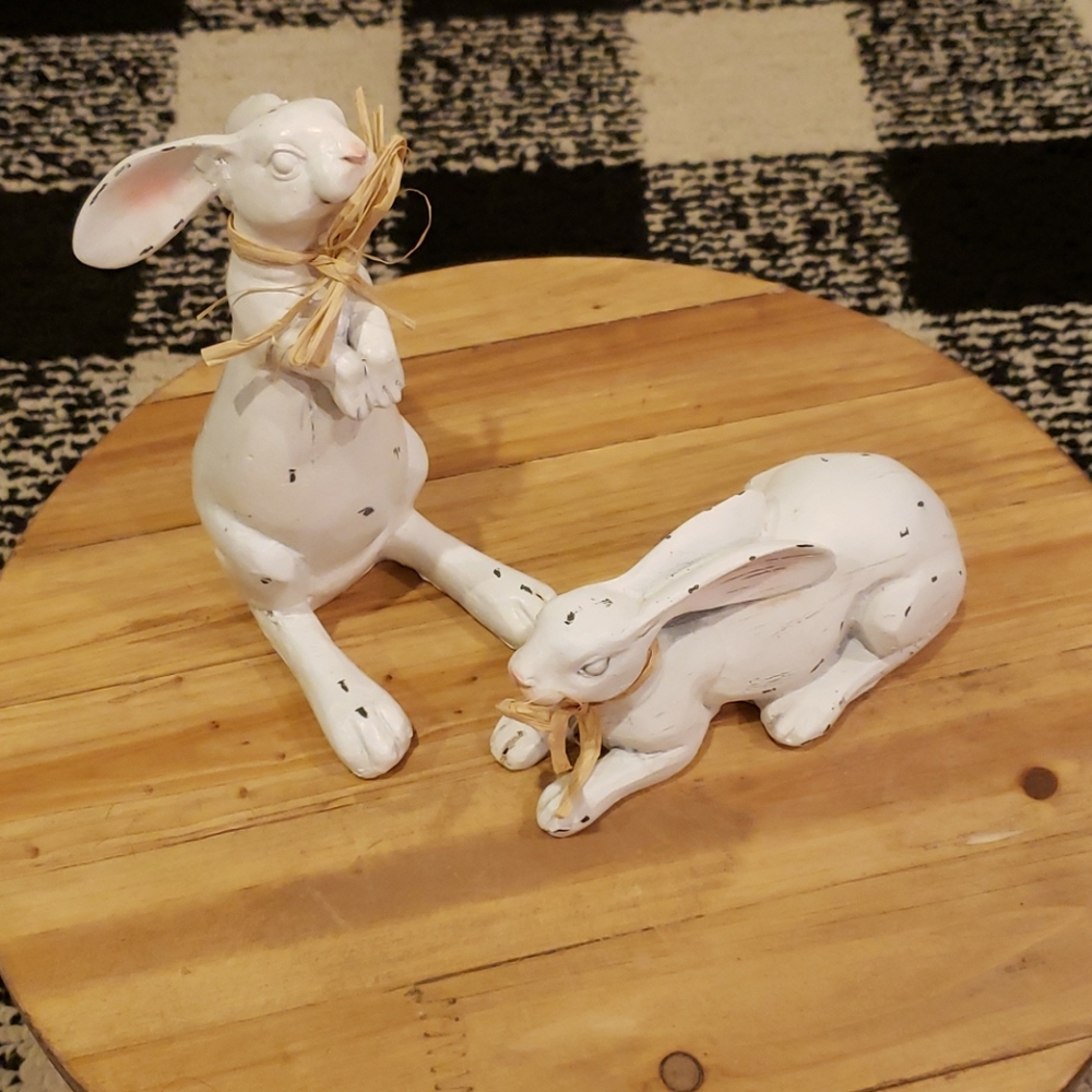 2 Farmhouse Rabbits